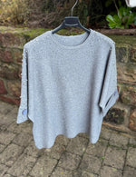 Lade das Bild in den Galerie-Viewer, Feinstrickpullover Perle
