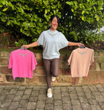 Lade das Bild in den Galerie-Viewer, Pullover Glitzer Kette kurzarm
