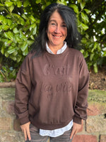 Lade das Bild in den Galerie-Viewer, Sweatshirt Cést la vie
