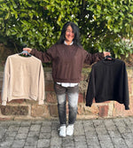 Lade das Bild in den Galerie-Viewer, Sweatshirt Cést la vie
