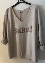 Lade das Bild in den Galerie-Viewer, Pullover Salut
