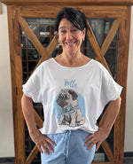 Lade das Bild in den Galerie-Viewer, T-Shirt "Hello Mops"
