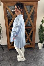 Lade das Bild in den Galerie-Viewer, Bluse "Adea" Hellblau XS-XXL
