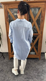 Lade das Bild in den Galerie-Viewer, Bluse "Adea" Hellblau XS-XXL
