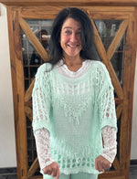 Lade das Bild in den Galerie-Viewer, Pullover Herz Strick
