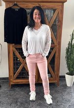Lade das Bild in den Galerie-Viewer, Basic Shirt mit Spitzenärmel
