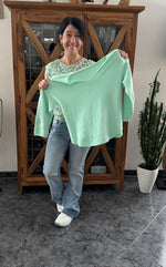 Lade das Bild in den Galerie-Viewer, Pullover V uni
