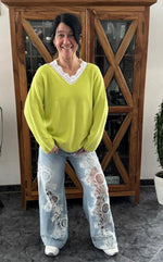 Lade das Bild in den Galerie-Viewer, Jeans Spitze WL
