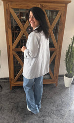Lade das Bild in den Galerie-Viewer, Blazer gestreift
