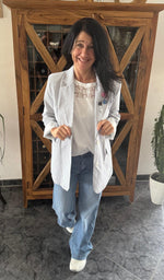 Lade das Bild in den Galerie-Viewer, Blazer gestreift
