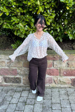 Lade das Bild in den Galerie-Viewer, Jeans Schoko WL Gr. 34-42
