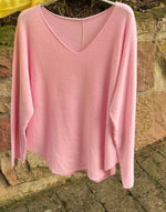 Lade das Bild in den Galerie-Viewer, Pullover V uni
