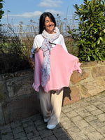 Lade das Bild in den Galerie-Viewer, Pullover Halbarm mit Rüsche
