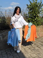 Lade das Bild in den Galerie-Viewer, Pullover Halbarm mit Rüsche
