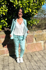 Lade das Bild in den Galerie-Viewer, Jogger Glanz mint
