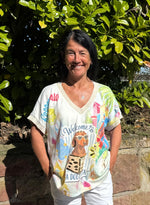 Lade das Bild in den Galerie-Viewer, Sommershirt Dolce Vita
