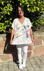 Lade das Bild in den Galerie-Viewer, Sommershirt Dolce Vita
