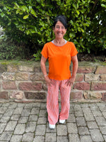 Lade das Bild in den Galerie-Viewer, Marlene Hose im Streifenlook
