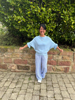 Lade das Bild in den Galerie-Viewer, Marlene Hose im Streifenlook
