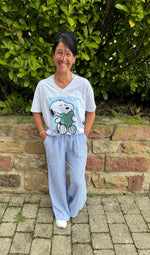 Lade das Bild in den Galerie-Viewer, Marlene Hose im Streifenlook
