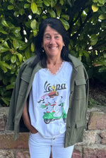 Lade das Bild in den Galerie-Viewer, T-Shirt "Vespa Duo"
