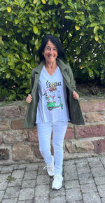 Lade das Bild in den Galerie-Viewer, T-Shirt "Vespa Duo"
