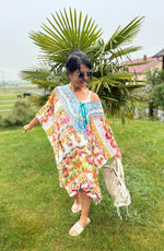 Lade das Bild in den Galerie-Viewer, Tunika Boho bunt

