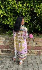 Lade das Bild in den Galerie-Viewer, Long-Kimono "Sunshine"
