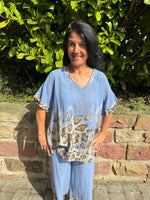 Lade das Bild in den Galerie-Viewer, Sommerset Blau &amp; Mint
