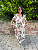 Lade das Bild in den Galerie-Viewer, Maxi Kleid Snoopy
