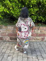 Lade das Bild in den Galerie-Viewer, Maxi Kleid Snoopy
