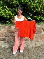 Lade das Bild in den Galerie-Viewer, Marlene Hose im Streifenlook
