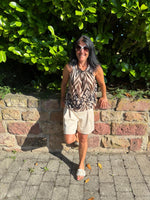 Lade das Bild in den Galerie-Viewer, Neckholder Top Phantasie in vielen Mustern
