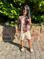 Lade das Bild in den Galerie-Viewer, Neckholder Top Phantasie in vielen Mustern
