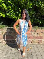 Lade das Bild in den Galerie-Viewer, Neckholder Kleid Leo Optik
