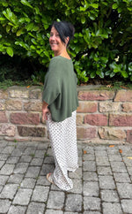 Lade das Bild in den Galerie-Viewer, Pullover V- Halbarm
