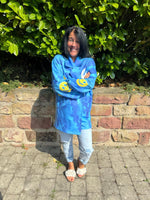 Lade das Bild in den Galerie-Viewer, Oversize Jacke Royalblau

