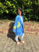 Lade das Bild in den Galerie-Viewer, Oversize Jacke Royalblau
