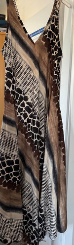 Lade das Bild in den Galerie-Viewer, Maxikleid Animal Print in 2 Farben
