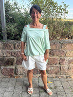 Lade das Bild in den Galerie-Viewer, Tunika Bluse uni

