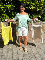 Lade das Bild in den Galerie-Viewer, Tunika Bluse uni
