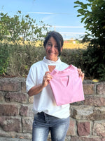 Lade das Bild in den Galerie-Viewer, T-Shirt Bella mit Stehkragen
