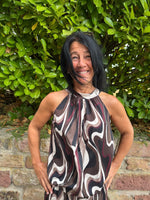Lade das Bild in den Galerie-Viewer, Neckholder Top Phantasie 1- Welle
