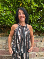 Lade das Bild in den Galerie-Viewer, Neckholder Top Phantasie 1- Streifen
