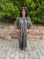 Lade das Bild in den Galerie-Viewer, Neckholder Top Phantasie 1- Streifen

