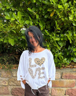 Lade das Bild in den Galerie-Viewer, Oversize Shirt Love in drei Farben
