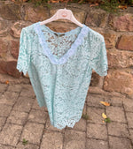 Lade das Bild in den Galerie-Viewer, T-Shirt Spitze in neun Farben
