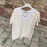 Lade das Bild in den Galerie-Viewer, T-Shirt Spitze in neun Farben
