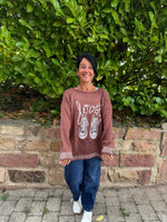 Lade das Bild in den Galerie-Viewer, Strickpullover "Love Travel"
