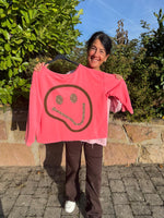 Lade das Bild in den Galerie-Viewer, Sweatshirt "SMILE"
